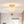 Chandelierias - Chic Modern 3 - Light Fluted Umbrella - Shaped Glass Semi - Flush Mount - Semi Flush - Brass - 