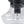 Chandelierias - Classic 1 - Light Sculptural Clear School Glass Flush Mount - Flush Mount - Matte Black - 