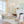 Chandelierias-Clear 9-Light Lotus Leaf Glass Floral Chandelier-Chandeliers-Brass-