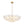 Chandelierias-Clear 9-Light Lotus Leaf Glass Floral Chandelier-Chandeliers-Brass-
