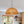 Chandelierias-Coastal 1-Light Central Frosted Globe Rattan Dome Pendant-Pendants-15.7 in-