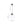 Chandelierias - Contemporary 1 - Light Clear Glass Single Sphere Pendant - Pendants - Black - 