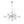 Chandelierias-Contemporary 13-Light Textured Glass Dandelion Sputnik Sphere Chandelier-Chandeliers-Silver-
