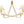 Chandelierias - Contemporary 4 - Light Crossing Linen Cone Shade Chandelier - Chandeliers - Brass - 