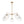 Chandelierias - Contemporary 5 - Light Clear Hand - blown Glass Chandelier - Chandelier - Hammered - 