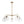 Chandelierias - Contemporary 5 - Light Clear Hand - blown Glass Chandelier - Chandelier - Hammered - 