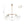 Chandelierias - Contemporary 5 - Light Clear Hand - blown Glass Chandelier - Chandelier - Hammered - 