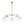 Chandelierias - Contemporary 5 - Light Clear Hand - blown Glass Chandelier - Chandelier - Hammered - 