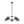 Chandelierias - Contemporary 5 - Light Hand Blown Glass Gradient Glass Globe Chandelier - Chandelier - Black - 