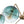 Chandelierias - Contemporary 5 - Light Hand Blown Glass Gradient Glass Globe Chandelier - Chandelier - Blue - 