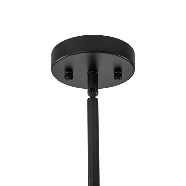 Chandelierias - Creative Modern 6 - Light Mirror Glass Asymmetrical Sputnik Chandelier - Chandeliers - Black - 