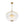Chandelierias - Creative Swirled Glass Globe String Bowl Chandelier - Chandelier - 6 Bulbs - 