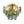 Chandelierias-Dark Green 4-Light Stire Glass Tiered Semi-Flush Mount-Semi Flush-Brass-