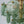 Chandelierias-Dark Green 4-Light Stire Glass Tiered Semi-Flush Mount-Semi Flush-Brass-