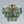 Chandelierias-Dark Green 4-Light Stire Glass Tiered Semi-Flush Mount-Semi Flush-Brass-
