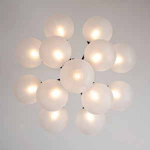 Chandelierias - Decorative 13 - Light Cluster Bubble Grape Chandelier - Chandeliers - Black - 