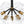 Chandelierias - Dreamy Bubble 6 - Light Cluster Honeycomb Glass Chandelier - Chandelier - White - 6 Bulbs