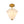 Chandelierias-Floral Fluted Brass 2-Light Milk Glass Semi-Flush Mount-Semi Flush-Brass-1-Pack