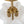 Chandelierias-Floral Fluted Brass 2-Light Milk Glass Semi-Flush Mount-Semi Flush-Brass-1-Pack
