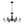 Chandelierias-French Country 6-Light Rubbed Bronze Candle-style Semi-flush Chandelier-Chandeliers-Oil-rubbed Bronze-