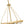 Chandelierias-French Rusty Gold Ripple Glass Pyramid Chandelier-Chandeliers-6-Light-