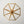 Chandelierias-French Rusty Gold Ripple Glass Pyramid Chandelier-Chandeliers-6-Light-