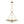 Chandelierias-French Rusty Gold Ripple Glass Pyramid Chandelier-Chandeliers-6-Light-