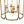 Chandelierias-French Vintage 4-Light Cylinder Framed Lantern Pendant-Chandeliers-Antique Gold-