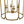 Chandelierias-French Vintage 4-Light Cylinder Framed Lantern Pendant-Chandeliers-Antique Gold-