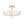 Chandelierias-Glam Round lobed 3-Light Fluted Glass Semi-flush Mount-Semi Flush-Brass-