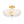 Chandelierias-Glam Round lobed 3-Light Fluted Glass Semi-flush Mount-Semi Flush-Brass-