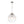 Chandelierias-Glam Single-Light Ribbed Glass Globe Pendant-Pendant-Matte Black-