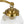 Chandelierias-Glam Vanity Ribbed Glass Dew Single Wall Sconce-Wall Light-Brushed Brass-2-Light
