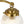 Chandelierias-Glam Vanity Ribbed Glass Dew Single Wall Sconce-Wall Light-Brushed Brass-2-Light