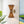 Chandelierias-Global-style 2-Light Rattan Hourglass Wall Sconce-Wall Light-Brass-1-Pack
