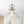 Chandelierias-Industrial 1-Light Clear Seeded Glass Framed Bell Pendant-Pendants-Nickel-