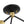 Load image into Gallery viewer, Chandelierias - Mid - century 3 - Light Petite Black Brass Sputnik Semi - Flush Mount - Semi Flush - Black &amp; Brass - 
