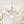 Chandelierias - Mid - century 5 - Light Glass Globe Branch Chandelier - Chandeliers - Gold - Clear