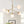 Chandelierias - Mid - century 5 - Light Glass Globe Branch Chandelier - Chandeliers - Gold - Forsted