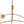 Load image into Gallery viewer, Chandelierias - Mid - century 5 - Light Glass Globe Branch Chandelier - Chandeliers - Gold - Forsted
