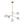 Load image into Gallery viewer, Chandelierias - Mid - century 5 - Light Glass Globe Branch Chandelier - Chandeliers - Gold - Forsted
