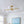 Chandelierias - Mid - Century 6 - Light Frosted Glass Linear Sputnik Semi Flush Mount - Semi Flush - 6 Bulbs - 