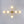 Chandelierias - Mid - Century 6 - Light Frosted Glass Linear Sputnik Semi Flush Mount - Semi Flush - 6 Bulbs - 