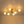 Chandelierias - Mid - Century 6 - Light Frosted Glass Linear Sputnik Semi Flush Mount - Semi Flush - 6 Bulbs - 