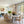 Chandelierias - Mid - century 8 - Light Airy Clear Glass Linear Chandelier - Chandeliers - Brass - 