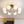 Chandelierias - Mid - century 8 - Light Glass Globe Sputnik Semi - Flush Mount - Chandelier - Brushed Gold - Frosted White
