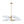 Chandelierias - Mid - Century 8 - Light Glossy Leaf Glass Sputnik Tiered Chandelier - Chandelier - Brass - 