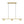 Chandelierias-Mid-century Brass 3-Light Acrylic Half-sphere Linear Pendant-Pendants-Brass-