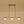 Chandelierias-Mid-century Brass 3-Light Acrylic Half-sphere Linear Pendant-Pendants-Brass-