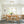 Chandelierias-Mid-century Brass 3-Light Acrylic Half-sphere Linear Pendant-Pendants-Brass-